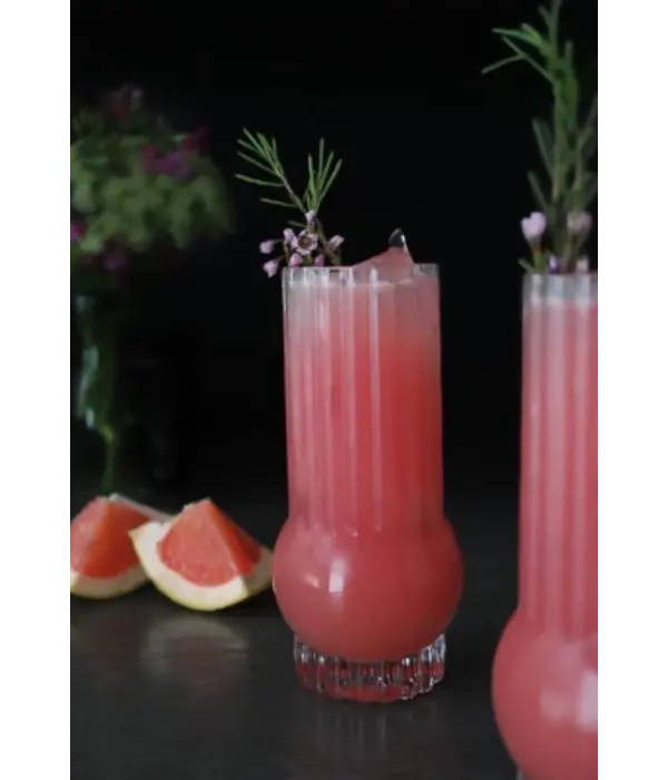 Viski Verres highball en cristal "Art Deco", Ens/2 de Viski
