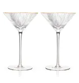 Viski Viski Meridian Martini Glasses, Set of 2