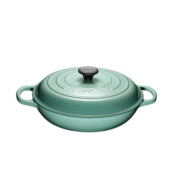 Le Creuset 3.5 L Sage Cast Iron Braiser