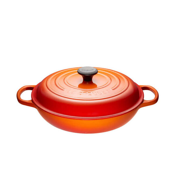 Braisière en fonte 3.5L Volcanique Le Creuset