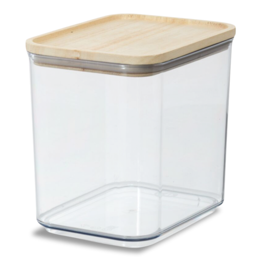 iDesign Rosanna Pansino 8.4-Cup Canister with Wood Lid
