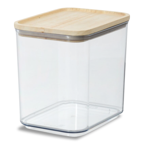 Rosanna Pansino 8.4-Cup Canister with Wood Lid