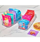 iDesign Contenant Transparent avec Couvercle 6x12.5" Rosanna Pansino de iDesign