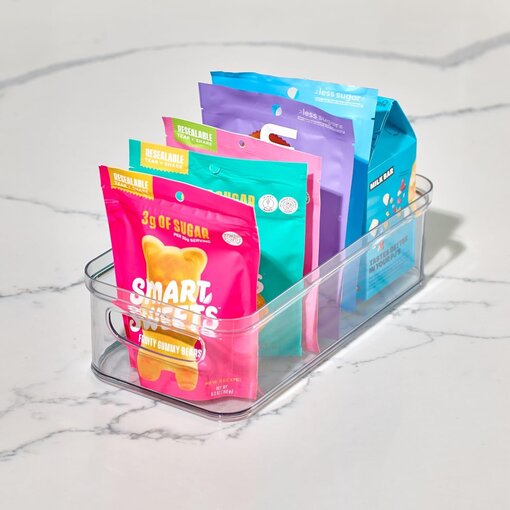 iDesign Contenant Transparent avec Couvercle 6x12.5" Rosanna Pansino de iDesign