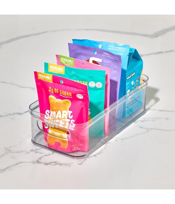 iDesign Contenant Transparent avec Couvercle 6x12.5" Rosanna Pansino de iDesign