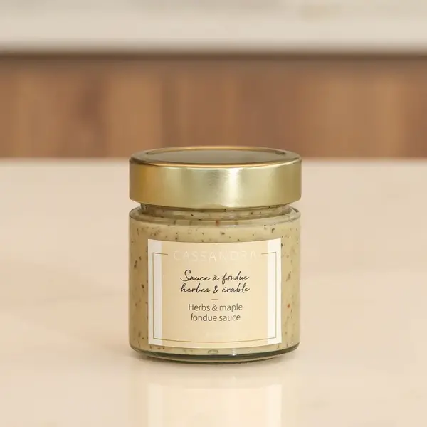 Cassandra Loignon Herbs & Maple Fondue Sauce, 212ml