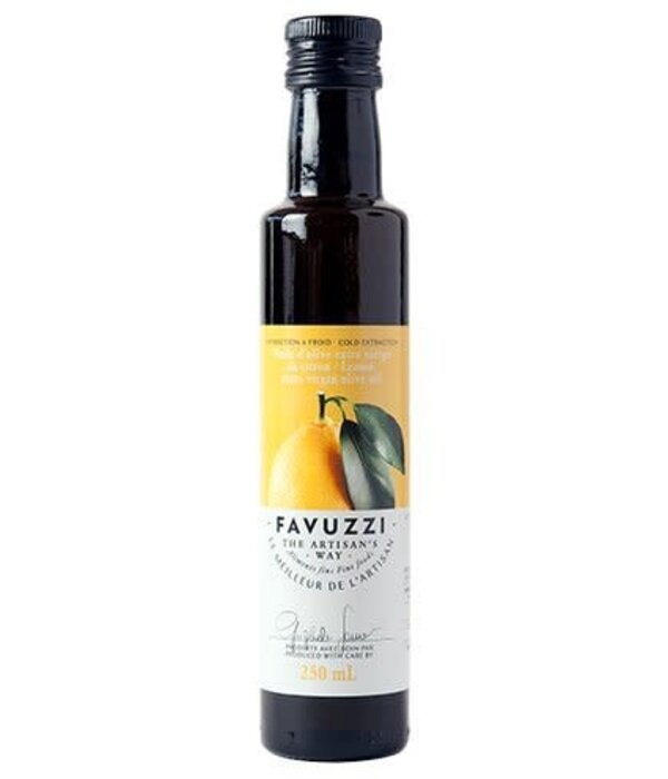 Favuzzi Huile D'Olive Extra Vierge au Citron 250ml de Favuzzi