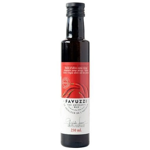 Favuzzi Huile d'olive extra vierge piments forts 250ml de Favuzzi