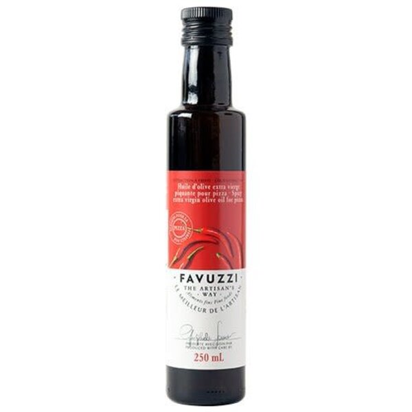 Huile d'olive extra vierge piments forts 250ml de Favuzzi