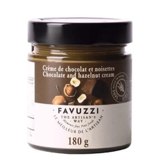 Favuzzi Crème de chocolat et noisettes 180g de Favuzzi