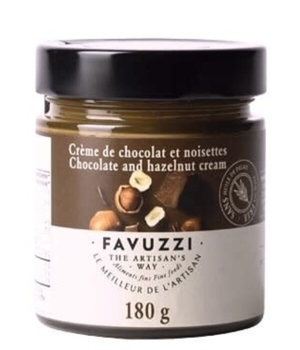 Favuzzi Crème de chocolat et noisettes 180g de Favuzzi