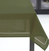 Harman Harman Hemstitch Table Cloth 60x120, Olive Green