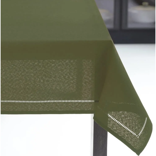 Harman Nappe de table à ourlet 60x120, Vert Olive de Harman