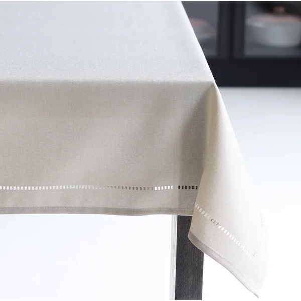 Harman Hemstitch Table Cloth 60x120, Linen