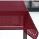 Nappe de table à ourlet 52x70, Rouge Vin de Harman
