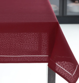 Harman Harman Round Hemstitch Table Cloth 70"R, Red Wine