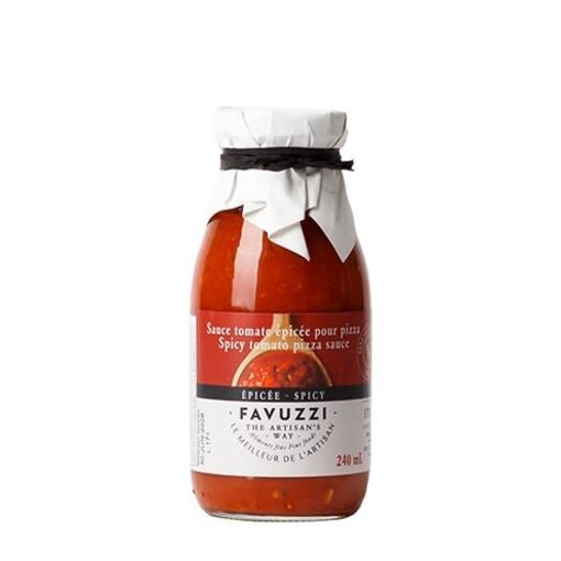 Favuzzi Sauce Tomate Épicée Pour Pizza 240ml de Favuzzi