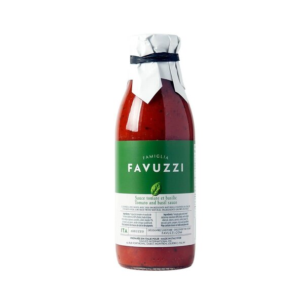 Favuzzi Tomato & Basil Sauce 480ml
