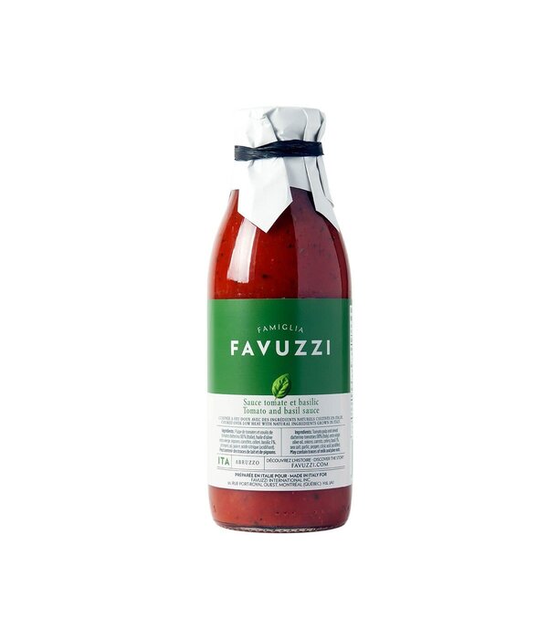 Favuzzi Favuzzi Tomato & Basil Sauce 480ml
