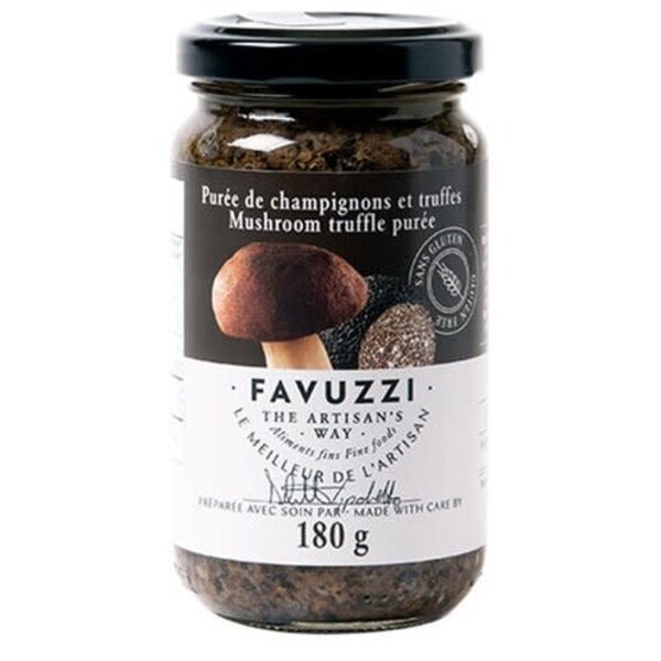 Purée de champignons & truffes 180g de Favuzzi