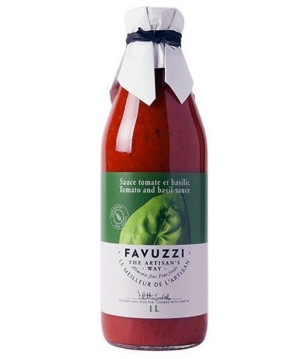 Favuzzi Sauce Tomate & Basilic 1L de Favuzzi