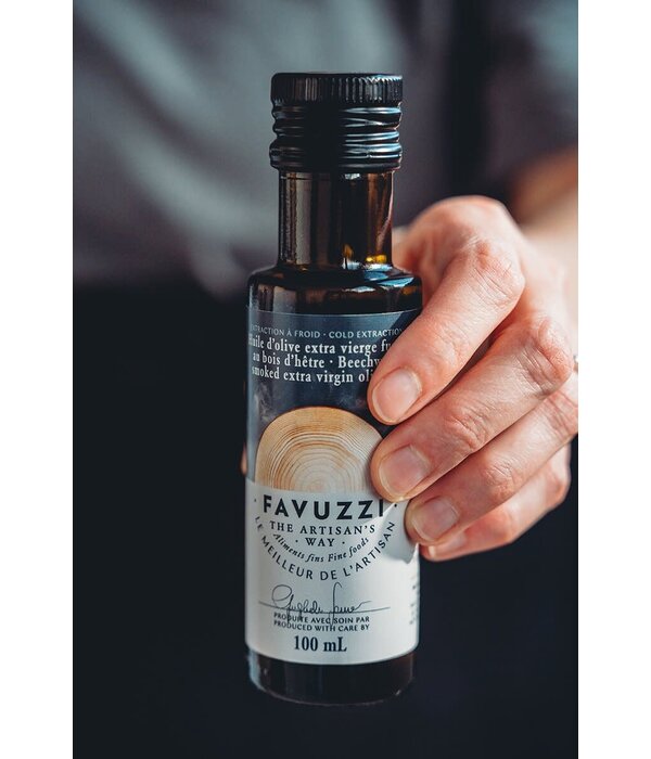 Favuzzi Huile D'Olive Extra Vierge Fumée au Bois D'Hêtre 100ml de Favuzzi