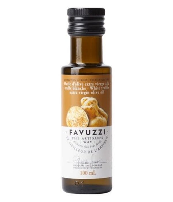 Favuzzi Huile D'olive Extra Vierge à la Truffe Blanche 100ml de Favuzzi