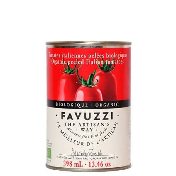 Favuzzi Organic Peeled Tomatoes 398ml