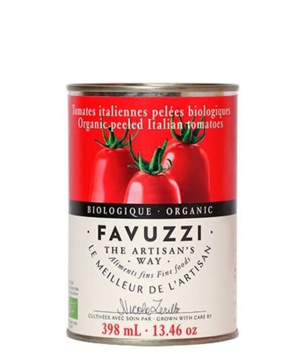 Favuzzi Tomates Biologiques Pelées 398ml de Favuzzi