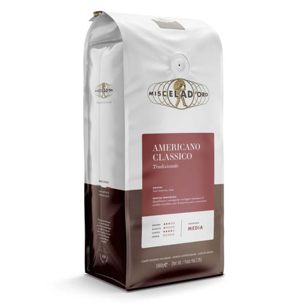 Café en grains Americano Classico 1kg de Miscela D'Oro