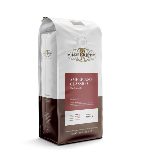 Miscela d'Oro Café en grains Americano Classico 1kg de Miscela D'Oro