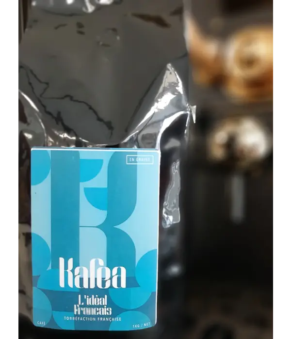 Café en grains L'idéal Français 1kg de Kafea