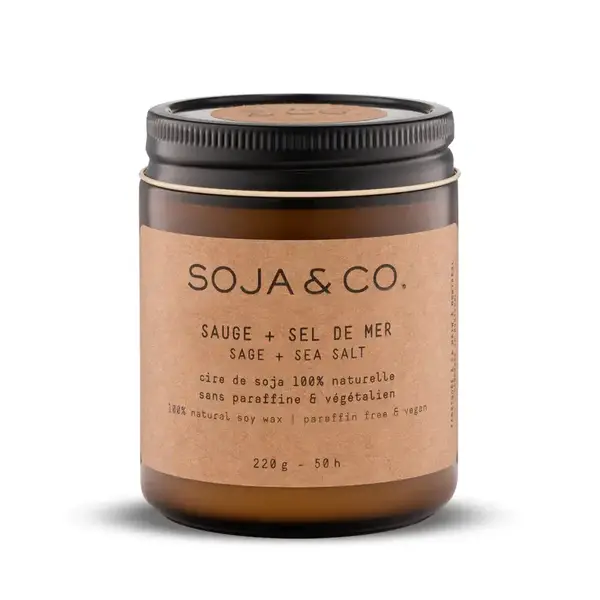 Soja & Co. Candle Sage + Sea Salt