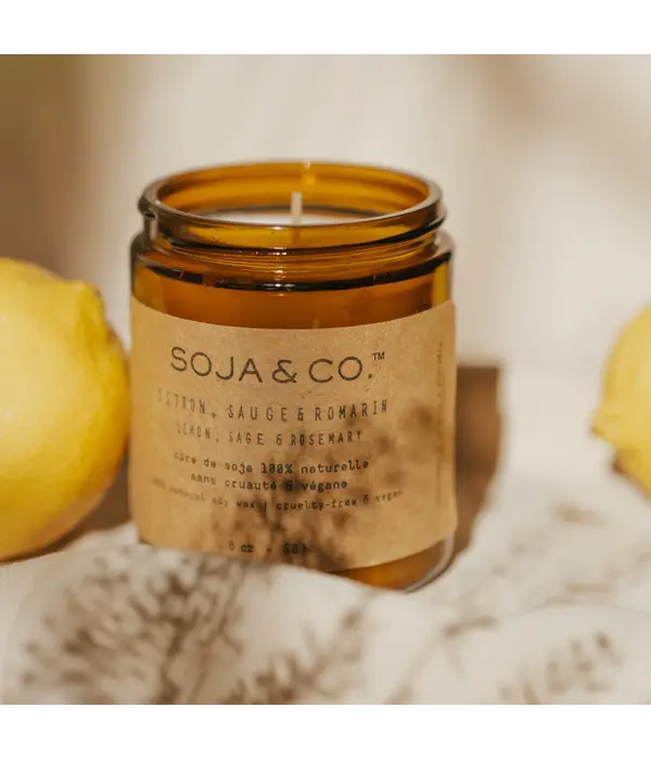 Soja & Co. Soja & Co. Candle Lemon, Sage & Rosemary