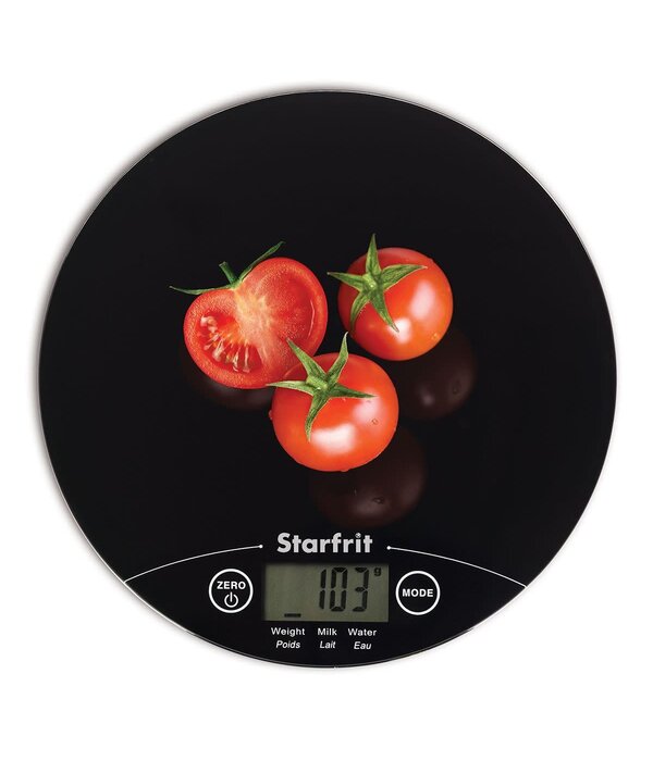 Starfrit Balance de cuisine numérique noire de Starfrit