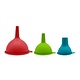Ensemble de 3 entonnoirs en silicone de Starfrit