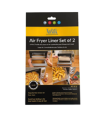 NoStik Air Fryer Liner Rectangular, Set of 2