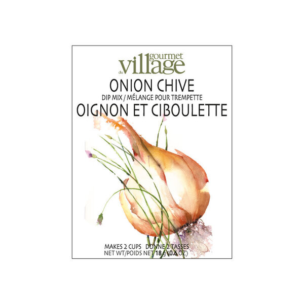 Mélange à trempette oignon et ciboulette 18g de Gourmet du Village