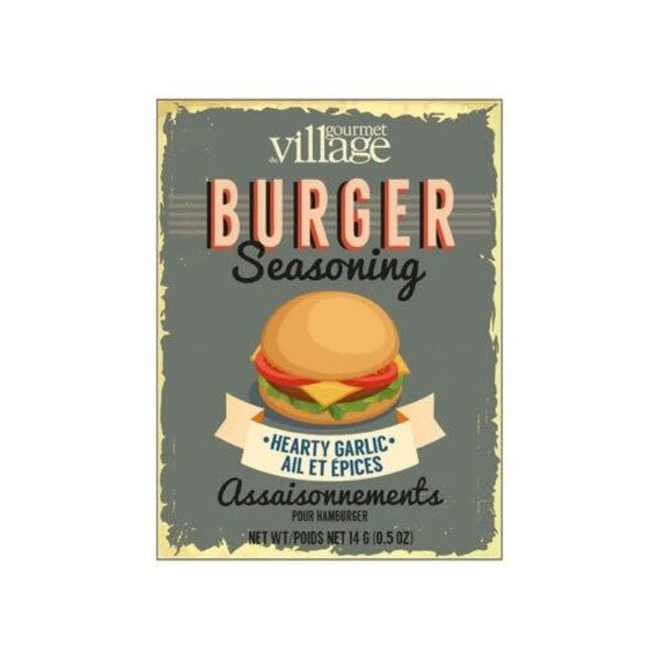 Assaisonnements pour hamburger à l’ail de Gourmet du Village