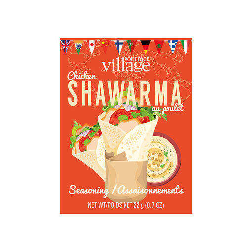Gourmet du Village Assaisonnement pour Shawarma de Gourmet du Village