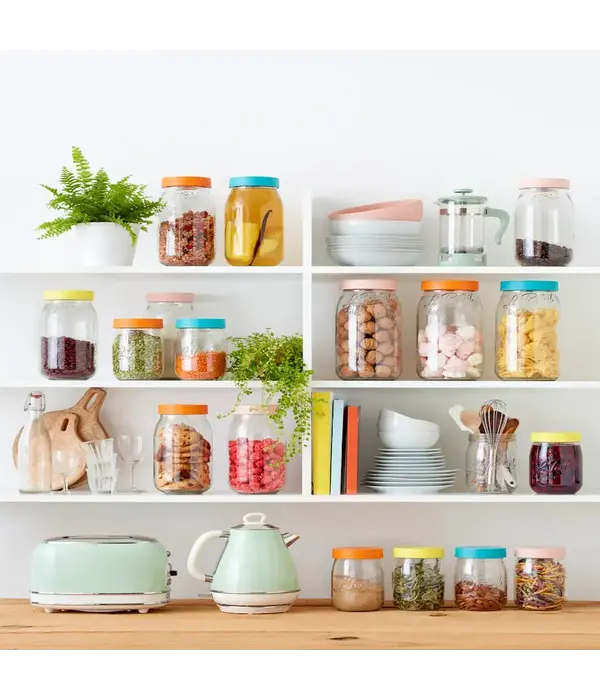 Le Parfait Glass Screw Top Jar 64oz