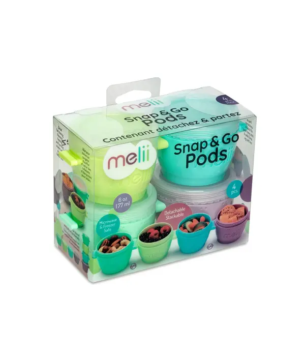 Melii Melii Snap & Go Pods, set of 6