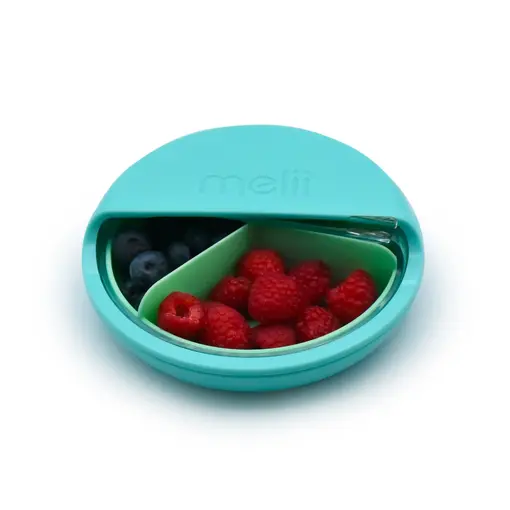 Melii Melii Spin Snack Container, Blue