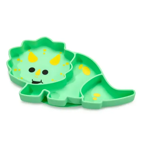 Melii "Dinosaur" Divided Silicone Suction Plate