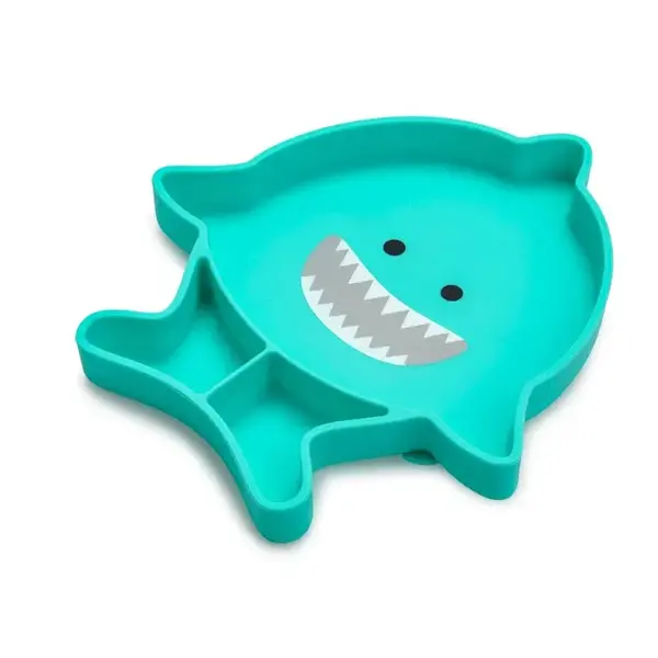 Melii "Shark" Divided Silicone Suction Plate