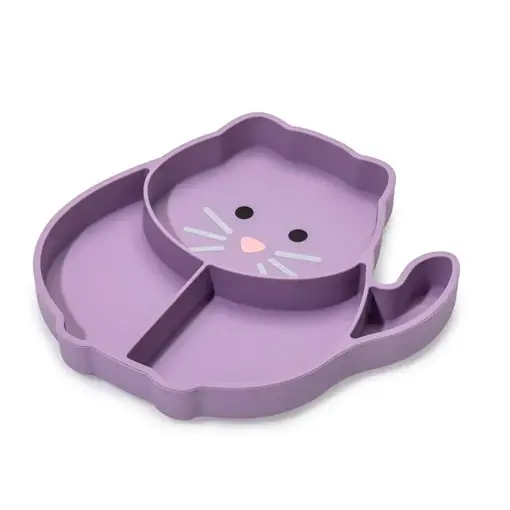 Melii Melii "Cat" Divided Silicone Suction Plate