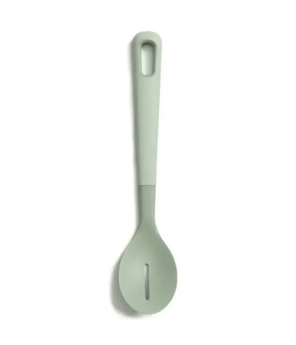 EKU EKU Avocado Green Nylon Slotted Spoon, 33 cm
