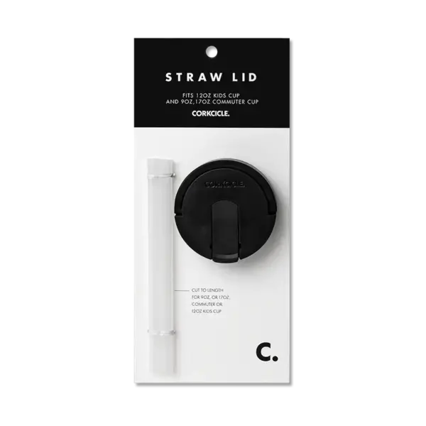 Corkcicle Lid and 2 Straws Set