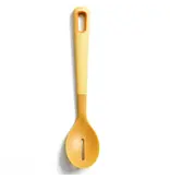 EKU EKU Yellow Mustard Nylon Slotted Spoon, 33 cm