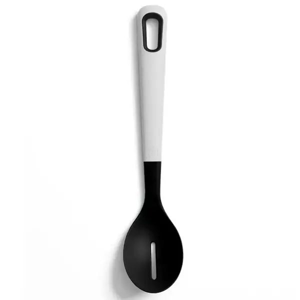 EKU Grey Nylon Slotted Spoon, 33 cm